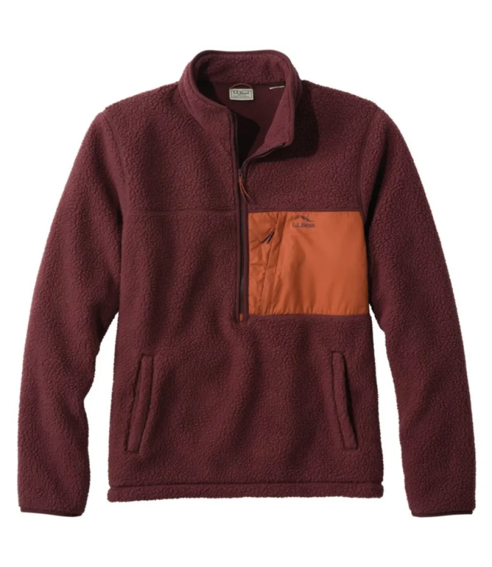 "Men's Mountainside Fleece, Half-Zip"-L.L.Bean Cheap