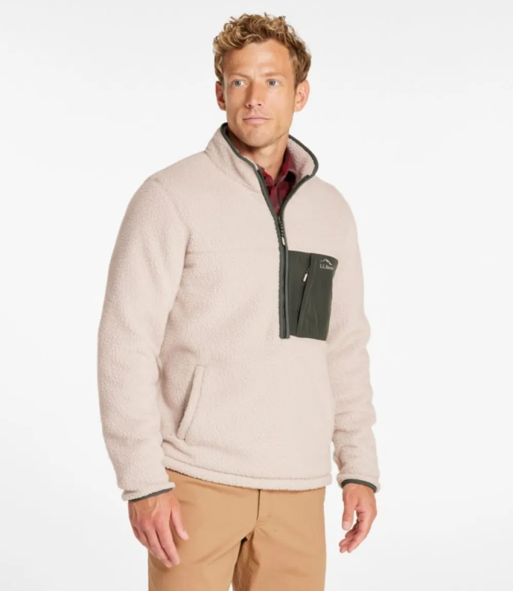 "Men's Mountainside Fleece, Half-Zip"-L.L.Bean Cheap