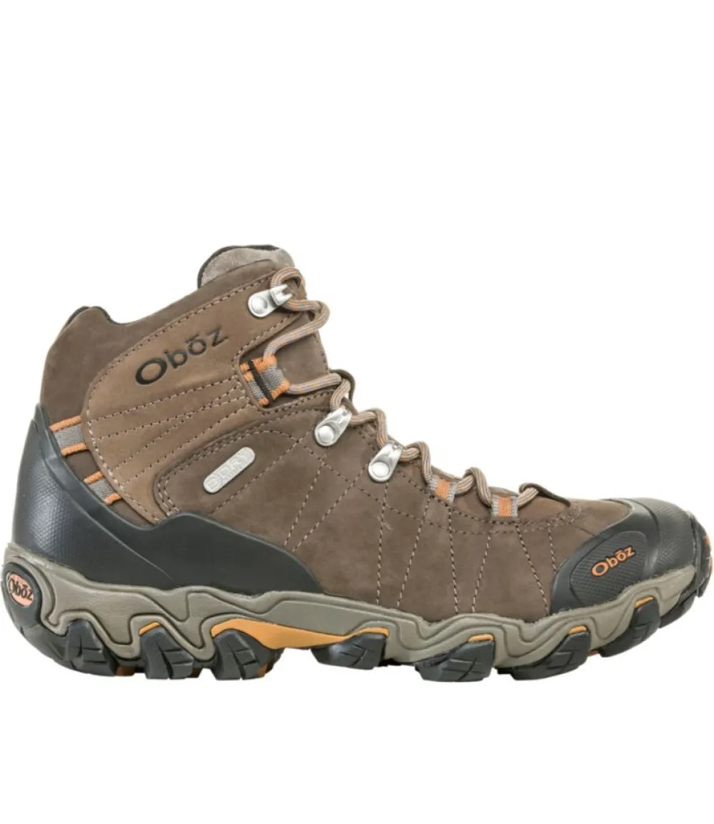 "Men's Oboz Bridger Mid B-Dry Hiking Boots"-L.L.Bean Cheap