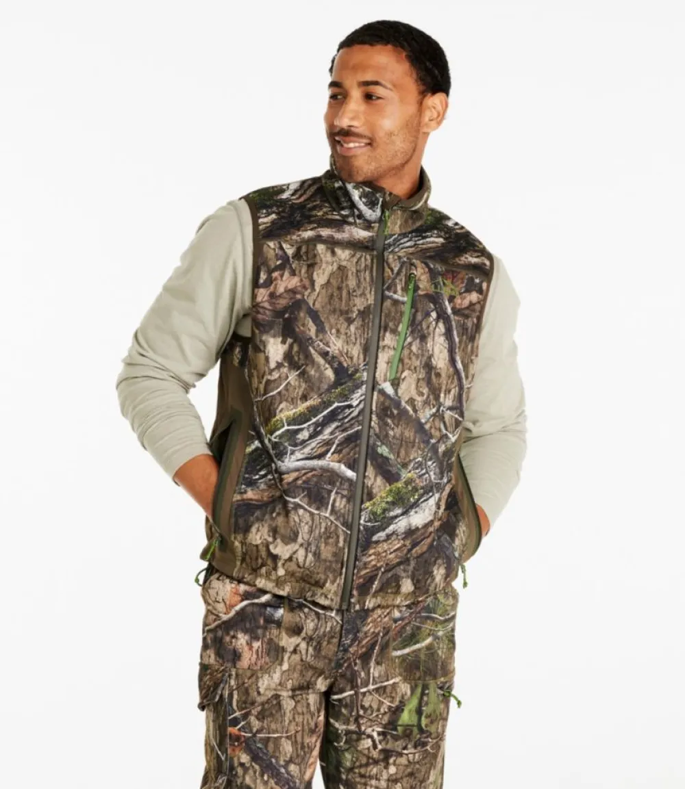 "Men's Ridge Runner Soft-Shell Vest, Camo"-L.L.Bean Cheap
