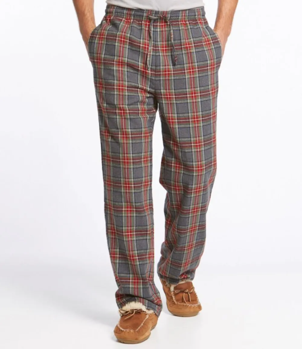 "Men's Scotch Plaid Flannel Sleep Pants"-L.L.Bean Best