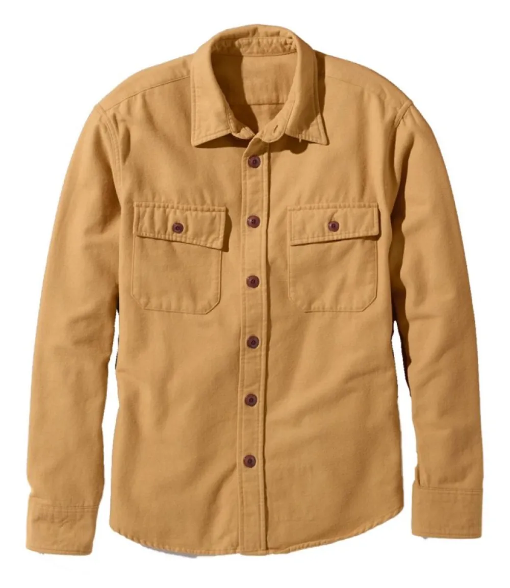 "Men's Signature 1933 Chamois Cloth Shirt, Slim Fit"-L.L.Bean Outlet