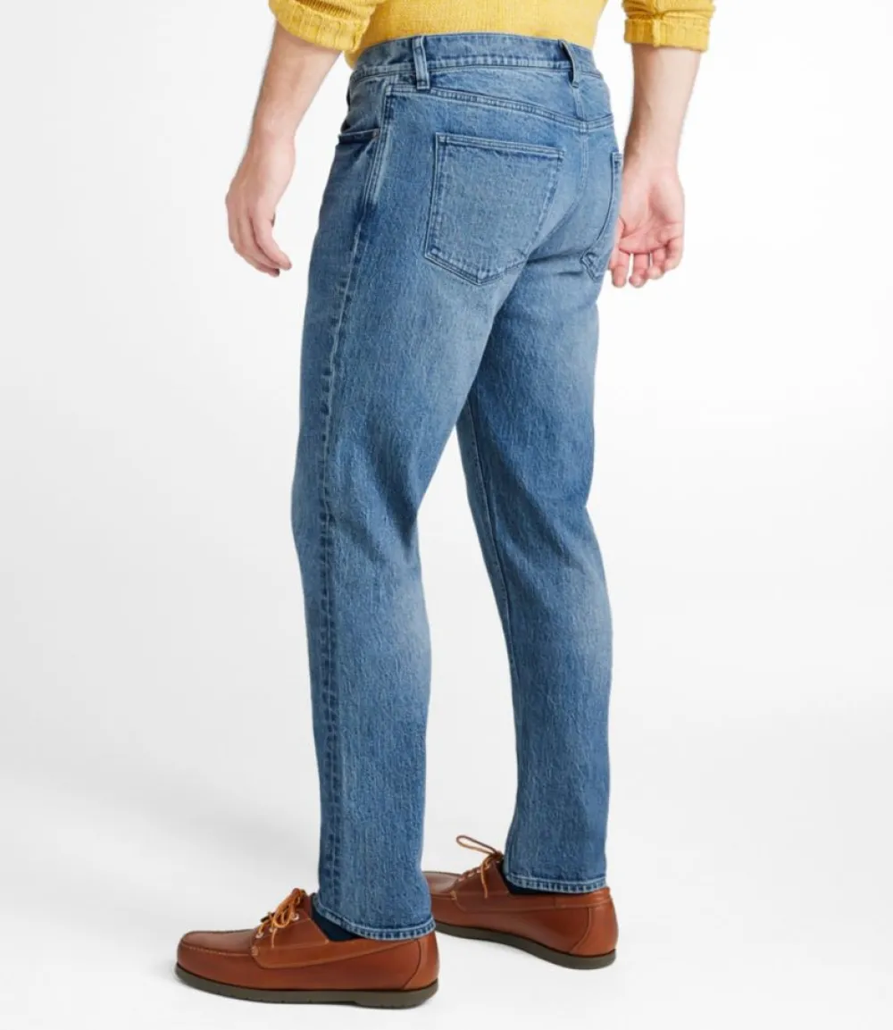 "Men's Signature Heritage Denim, Classic Fit, Tapered Leg"-L.L.Bean Outlet