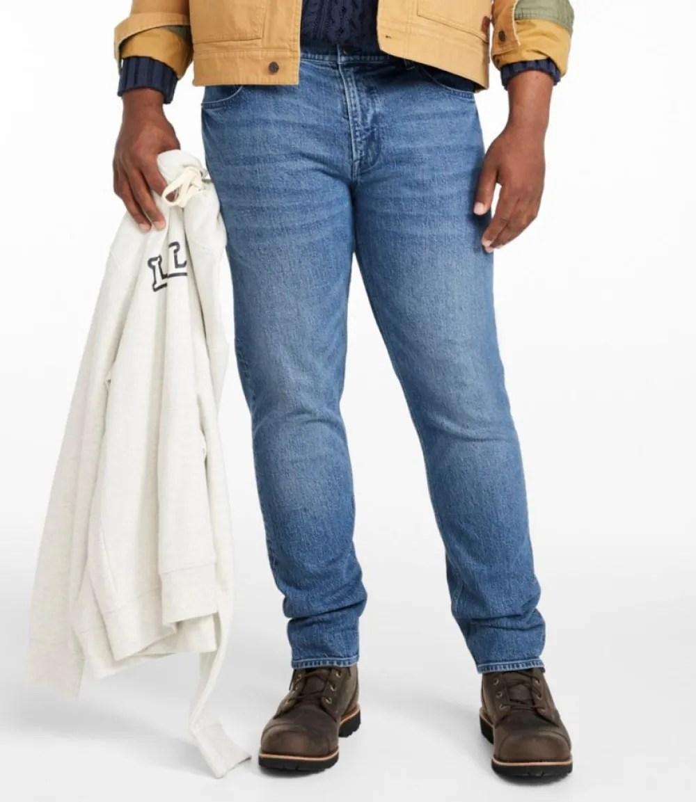 "Men's Signature Heritage Denim, Classic Fit, Tapered Leg"-L.L.Bean Outlet
