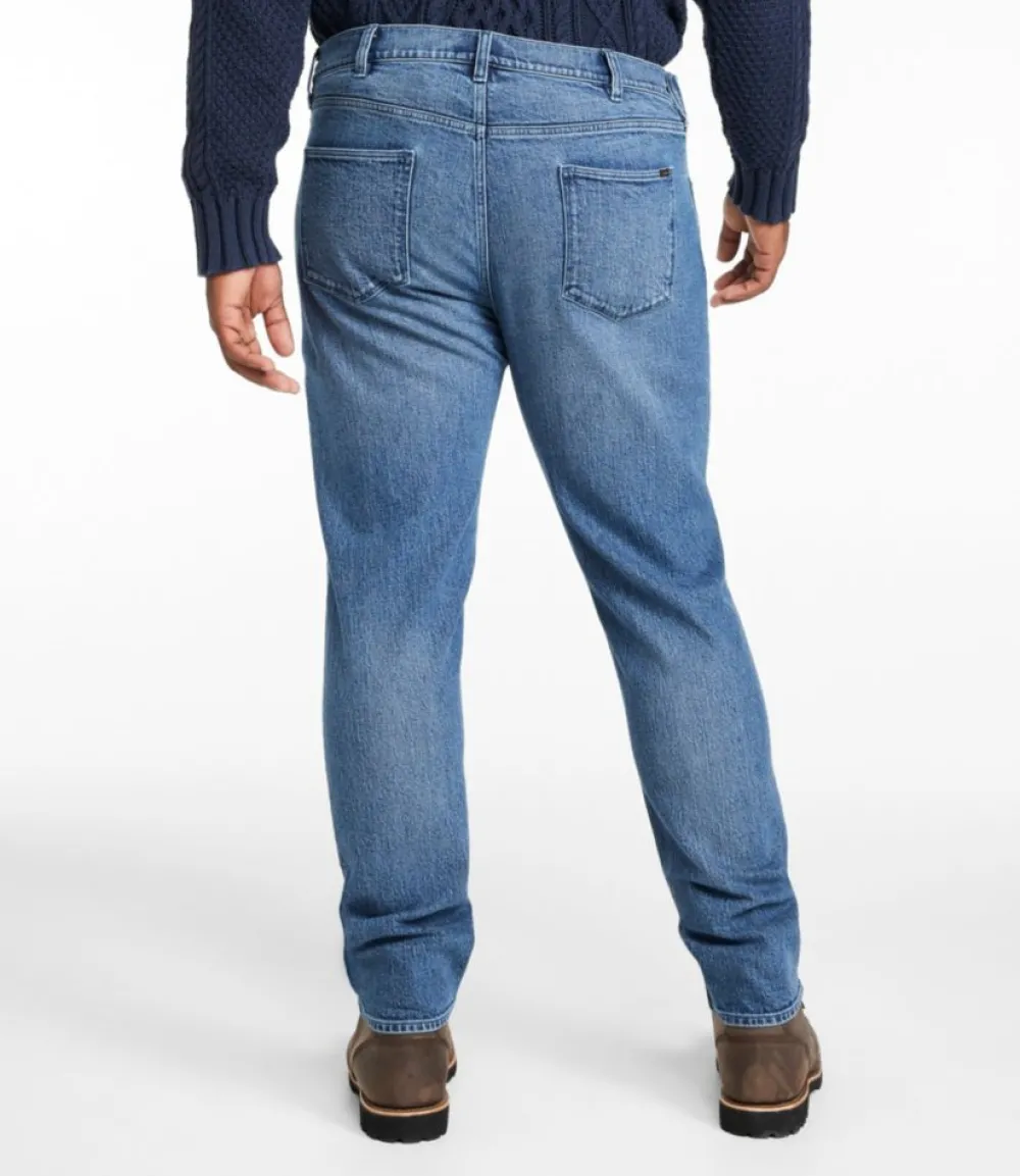 "Men's Signature Heritage Denim, Classic Fit, Tapered Leg"-L.L.Bean Outlet