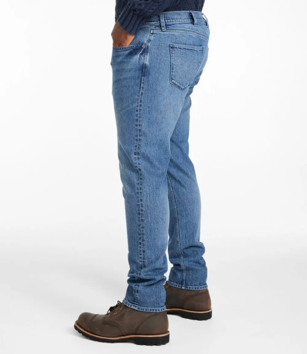 "Men's Signature Heritage Denim, Classic Fit, Tapered Leg"-L.L.Bean Outlet