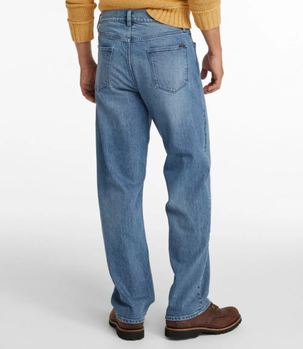"Men's Signature Heritage Denim, Relaxed Fit, Straight Leg"-L.L.Bean Clearance
