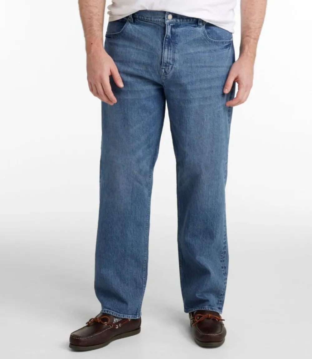 "Men's Signature Heritage Denim, Relaxed Fit, Straight Leg"-L.L.Bean Clearance