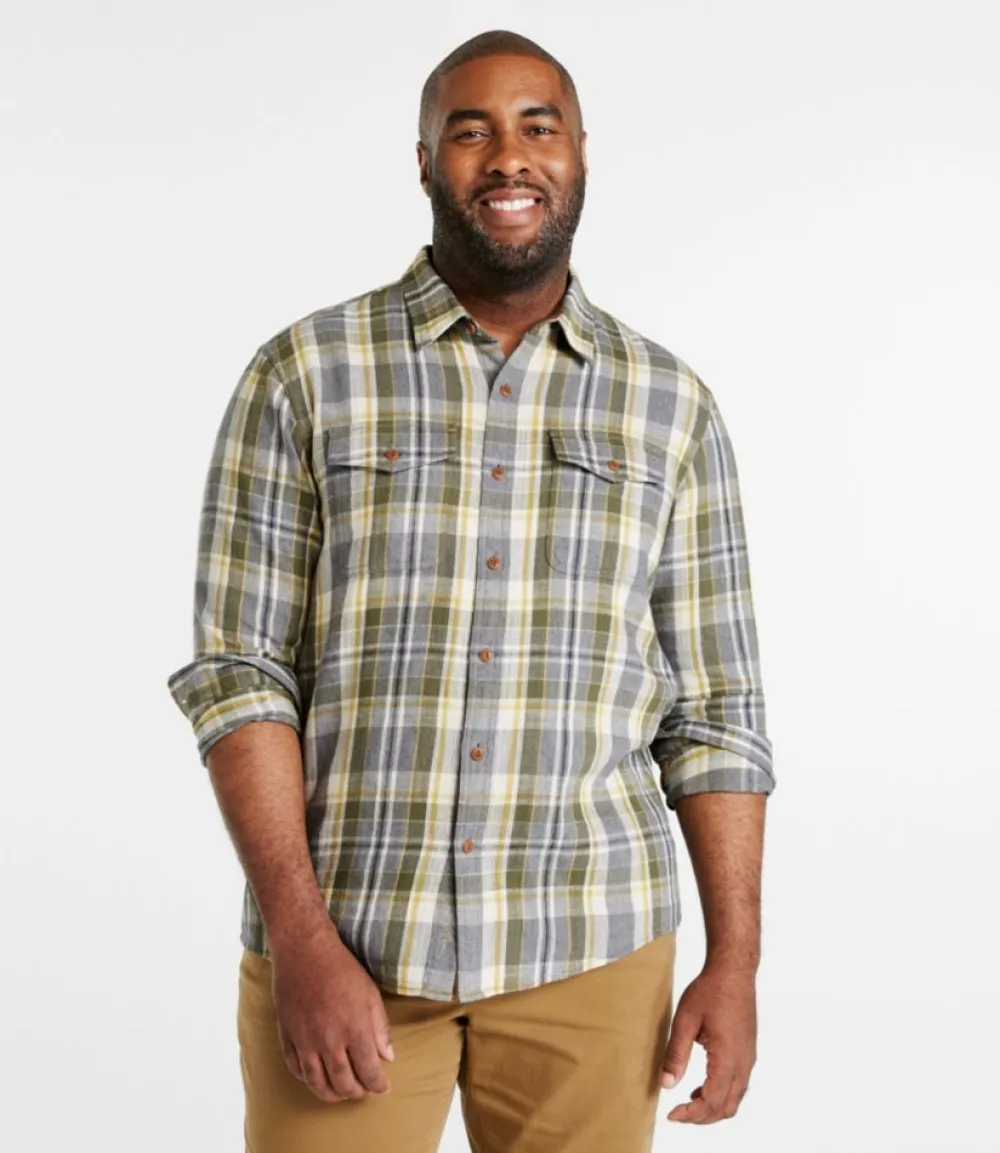 "Men's Signature Heritage Textured Flannel Shirt"-L.L.Bean Best Sale