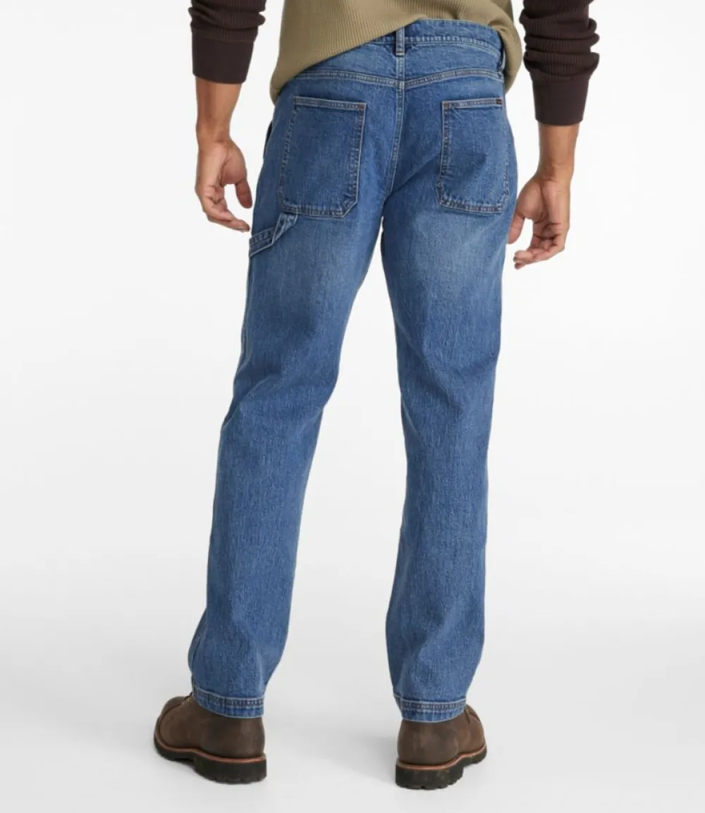 "Men's Signature Heritage Utility Denim, Classic Fit, Straight Leg"-L.L.Bean Best