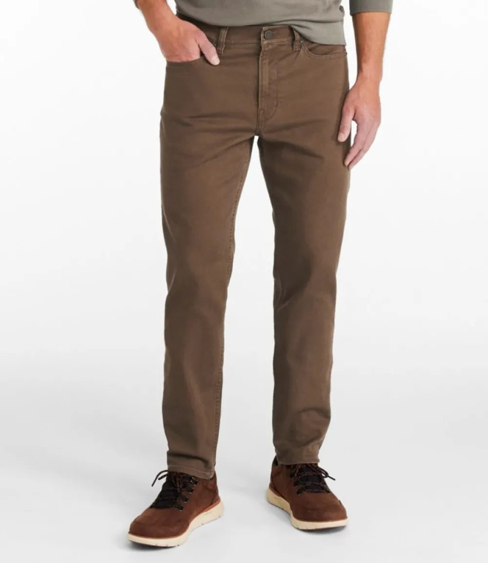 "Men's Signature Northwoods Slub Twill Pants, Classic Fit, Tapered Leg"-L.L.Bean Outlet
