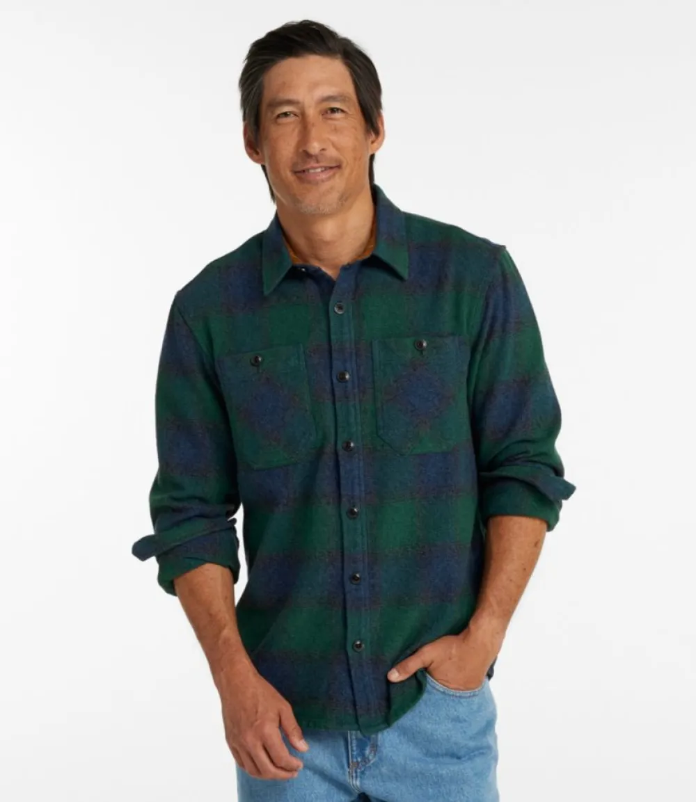 "Men's Signature Northwoods Twill Shirt"-L.L.Bean Best