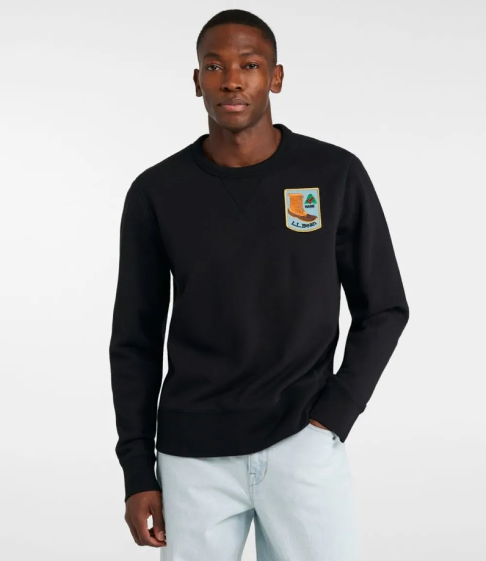 "Men's Signature Rugged Crewneck Sweatshirt"-L.L.Bean Flash Sale