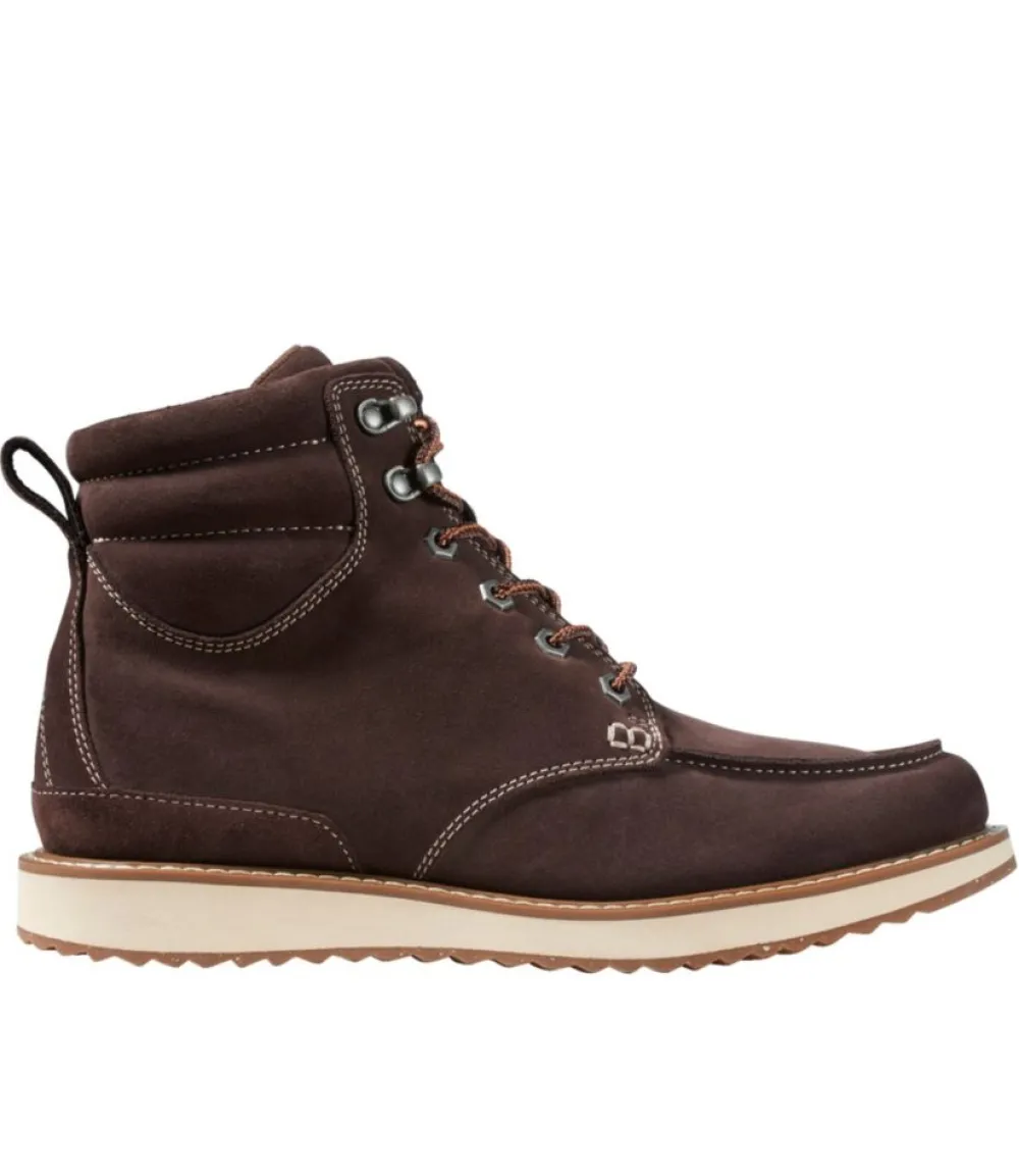 "Men's Stonington Boots, Suede Moc-Toe"-L.L.Bean Shop