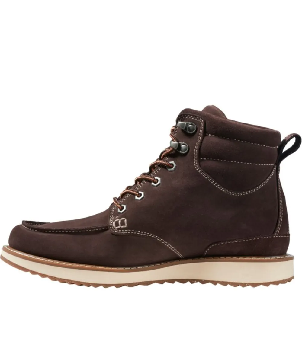 "Men's Stonington Boots, Suede Moc-Toe"-L.L.Bean Shop