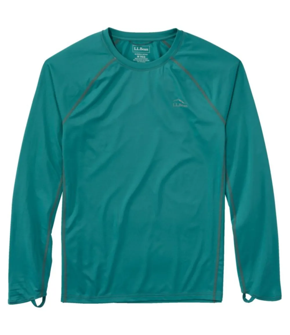"Men's Swift River Cooling Rash Guard"-L.L.Bean Online