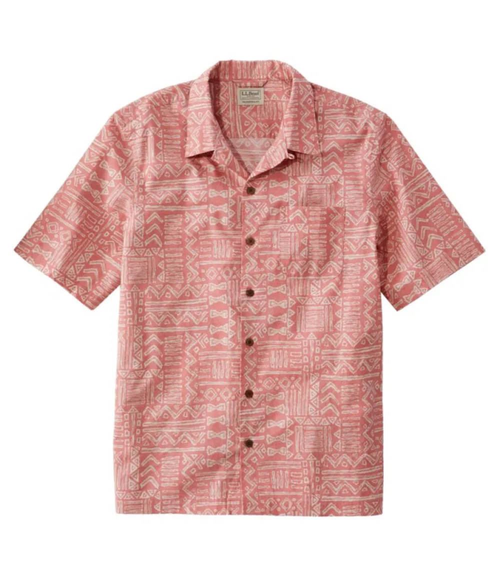 "Men's Tropics Shirt, Short-Sleeve Print"-L.L.Bean Fashion