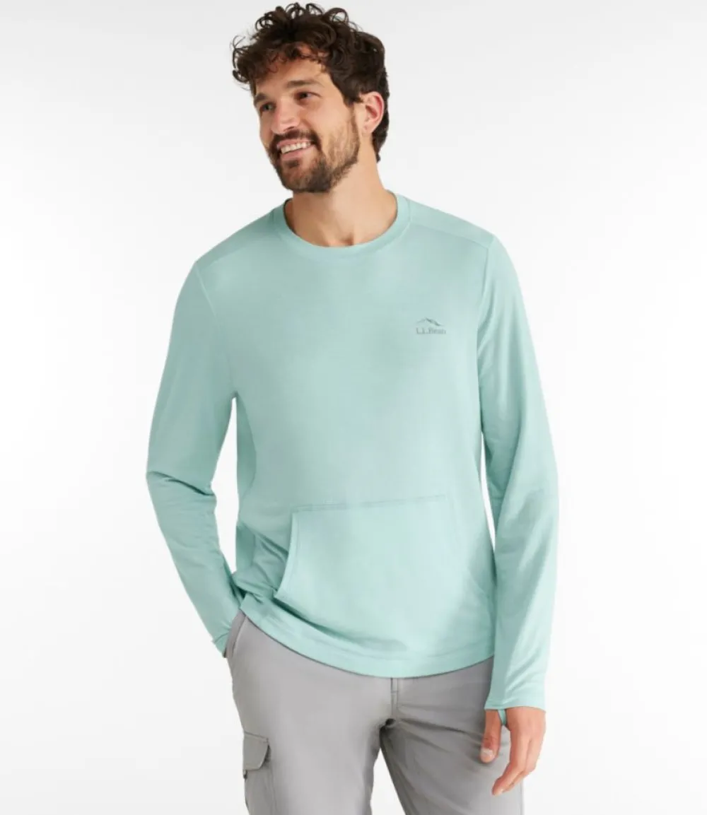 "Men's Tropicwear Comfort Crew, Long-Sleeve"-L.L.Bean Shop