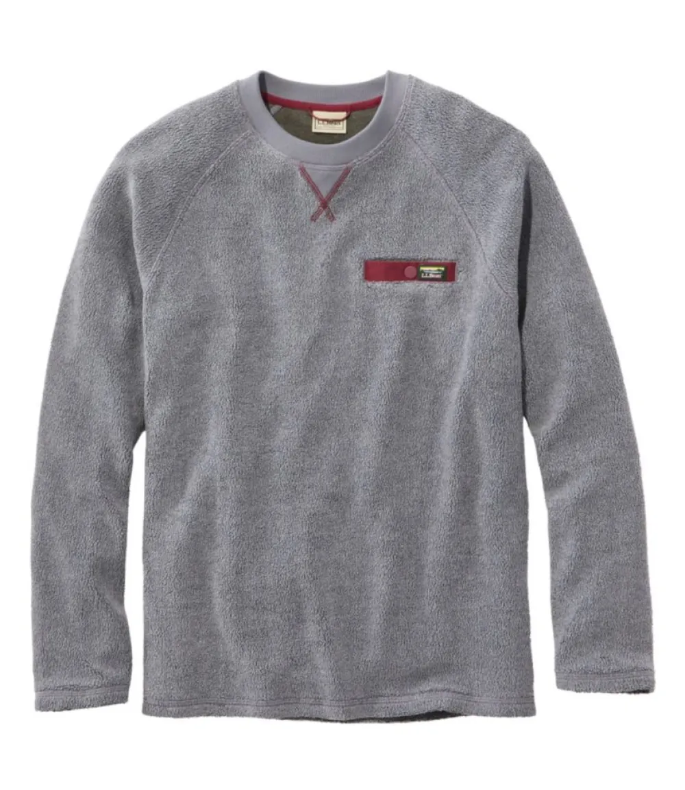 "Men's Tumbled Sherpa, Crew"-L.L.Bean Sale