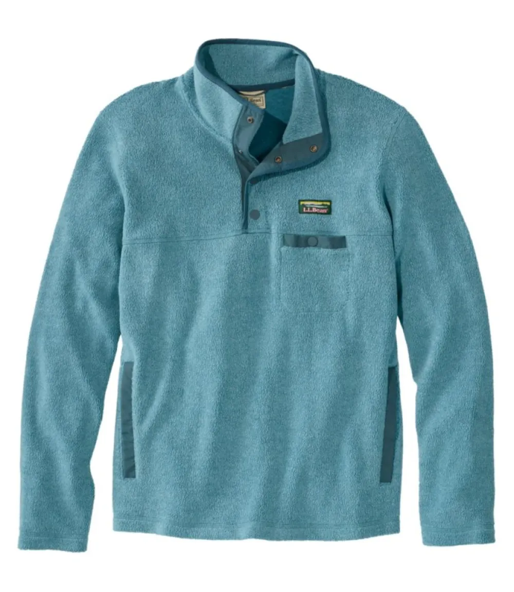 "Men's Tumbled Sherpa, Pullover"-L.L.Bean Cheap