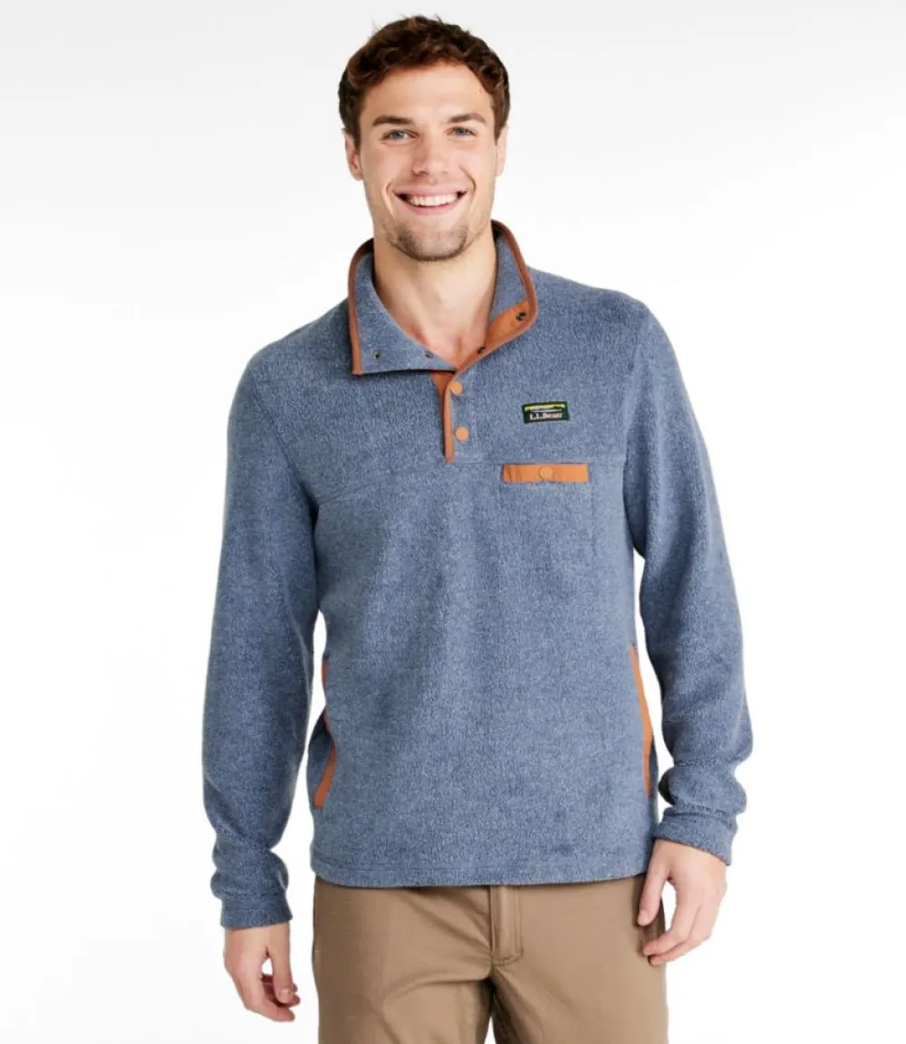 "Men's Tumbled Sherpa, Pullover"-L.L.Bean Cheap