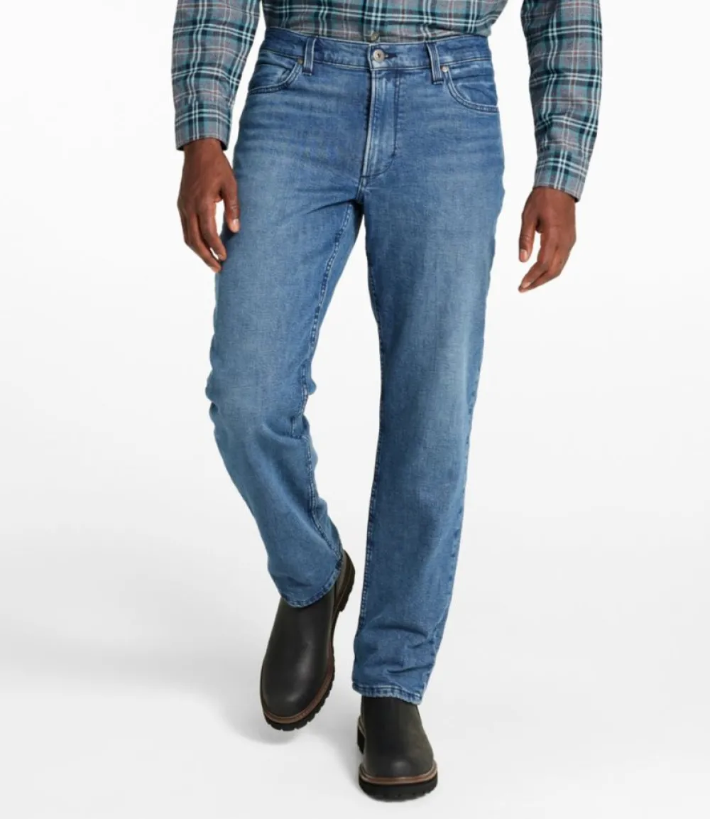 "Men's Vintage 1912 Jeans, Standard Fit, Straight Leg, Lined"-L.L.Bean Outlet