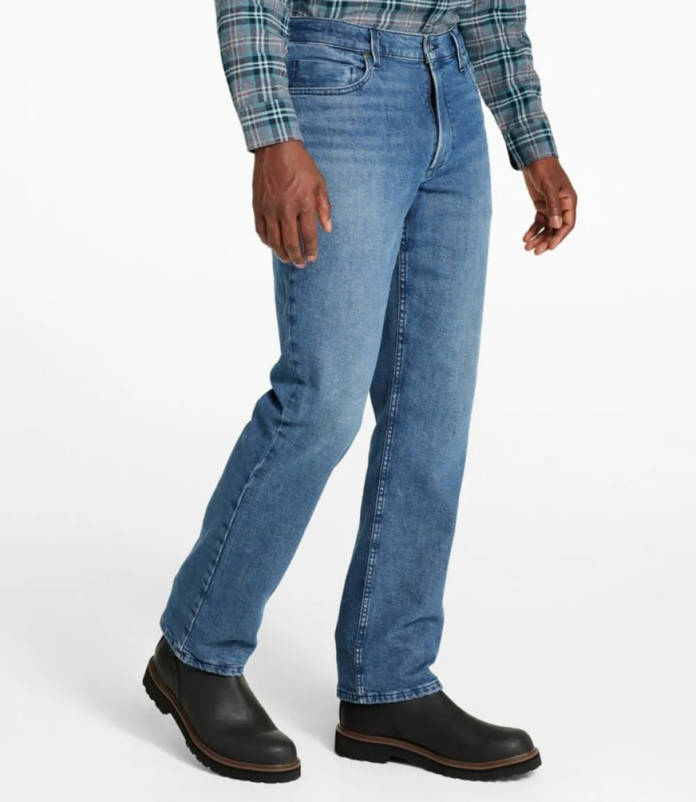 "Men's Vintage 1912 Jeans, Standard Fit, Straight Leg, Lined"-L.L.Bean Outlet