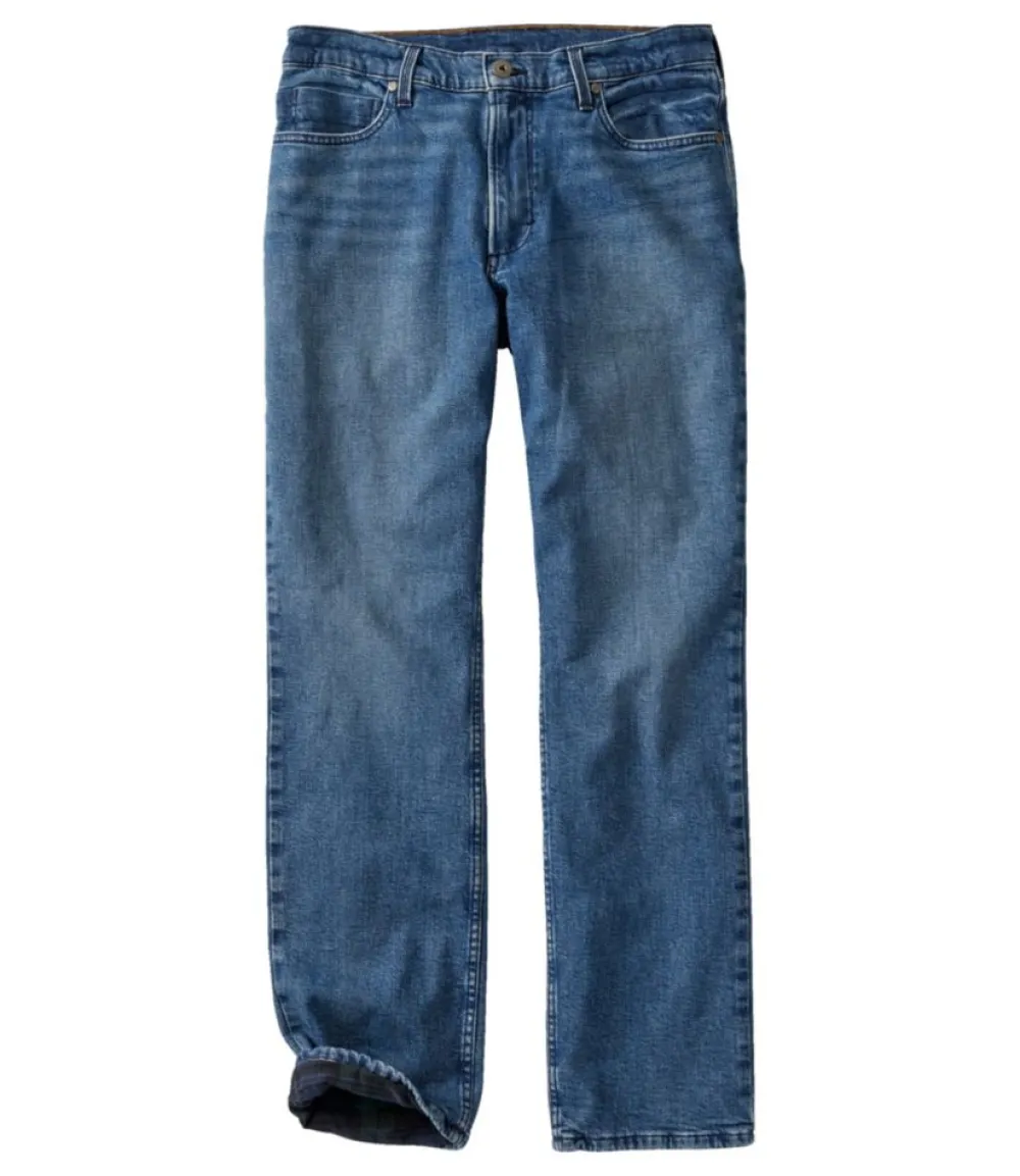 "Men's Vintage 1912 Jeans, Standard Fit, Straight Leg, Lined"-L.L.Bean Outlet