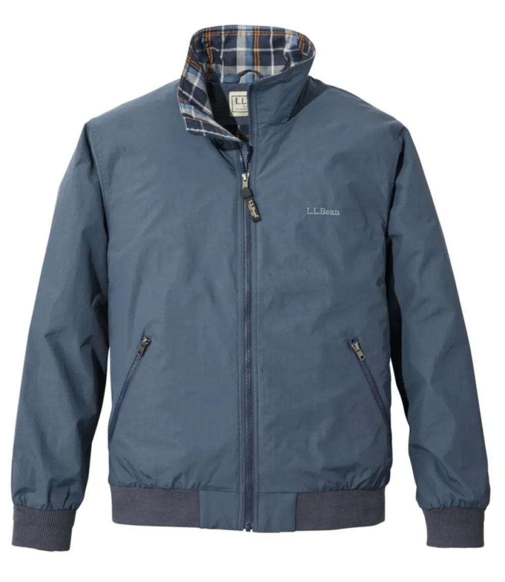 "Men's Warm-Up Jacket, Flannel-Lined"-L.L.Bean Cheap