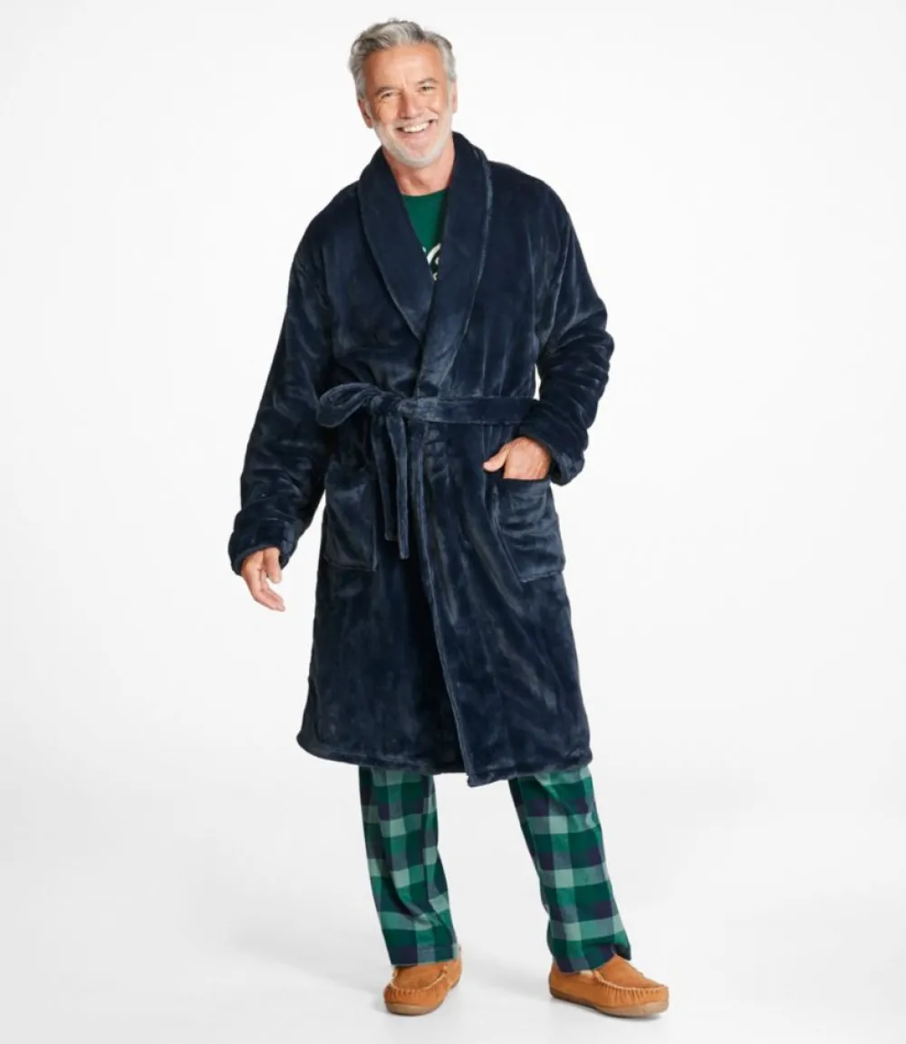 "Men's Wicked Plush Robe"-L.L.Bean Online