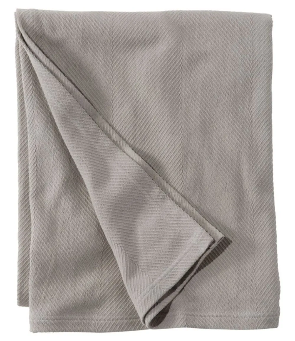"Organic Cotton Blanket"-L.L.Bean Store