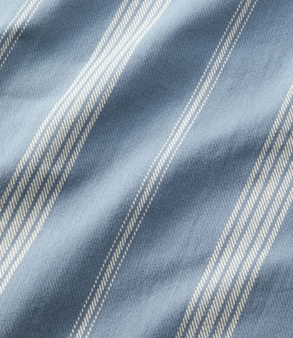 "Organic Cotton Blanket, Stripe"-L.L.Bean New