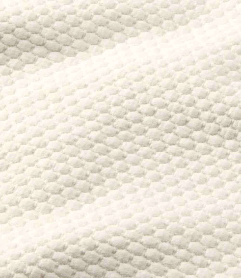"Organic Honeycomb Matelassé Bedspread"-L.L.Bean Discount