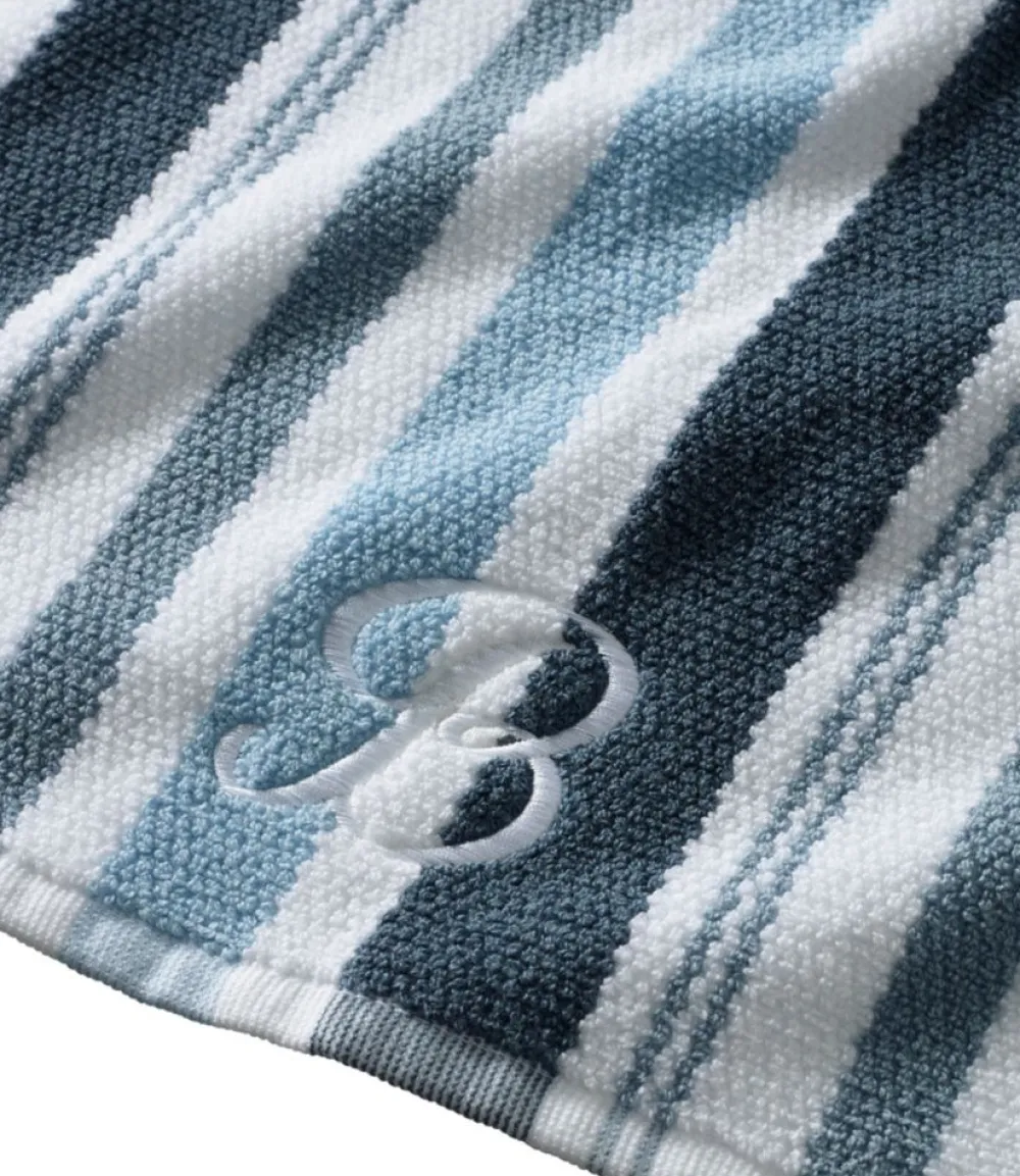 "Organic Textured Cotton Towel, Stripe"-L.L.Bean Hot