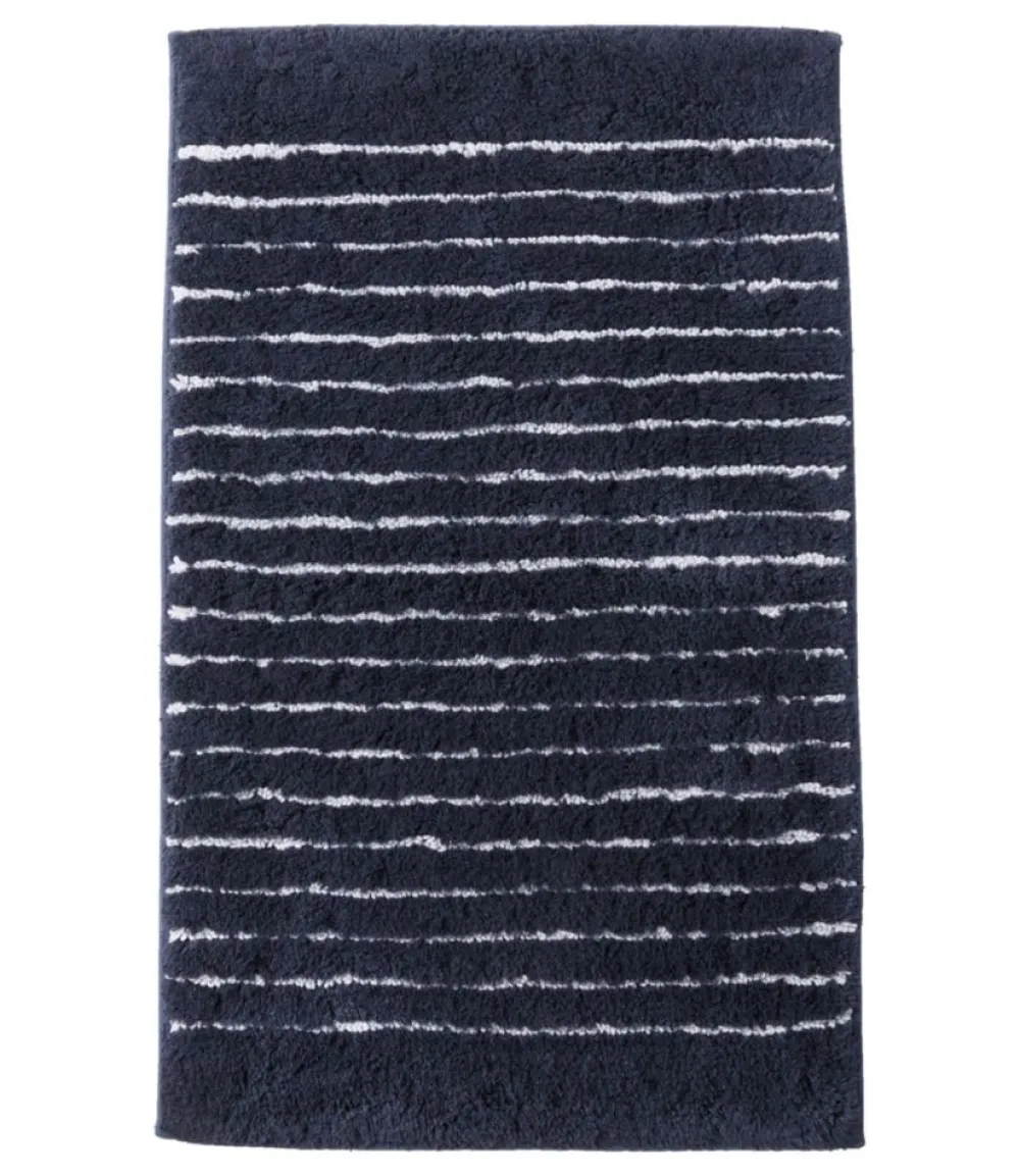 "Premium Cotton Bath Mat, Nautical Stripe"-L.L.Bean Clearance