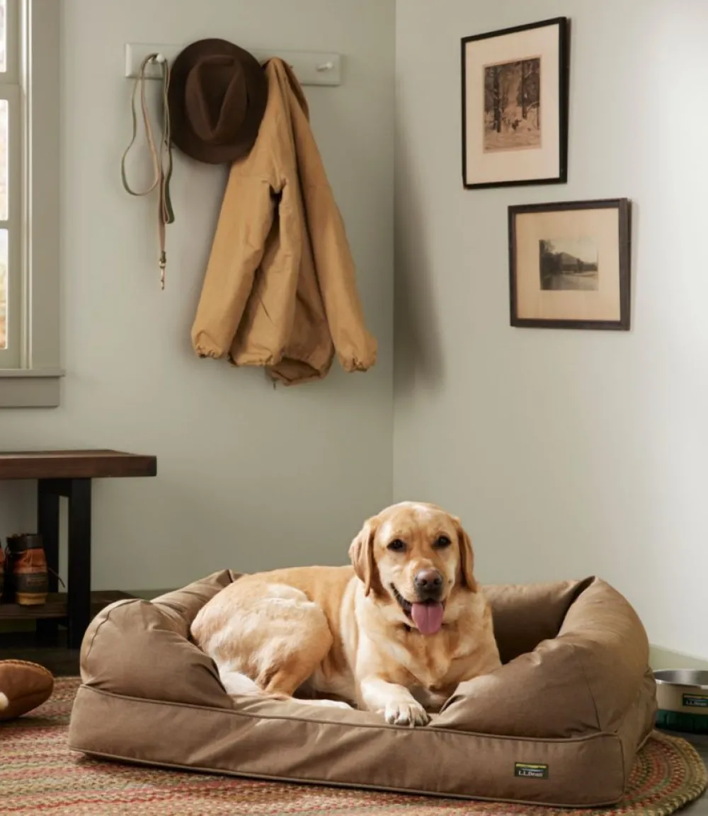 "Premium Denim Dog Couch"-L.L.Bean New