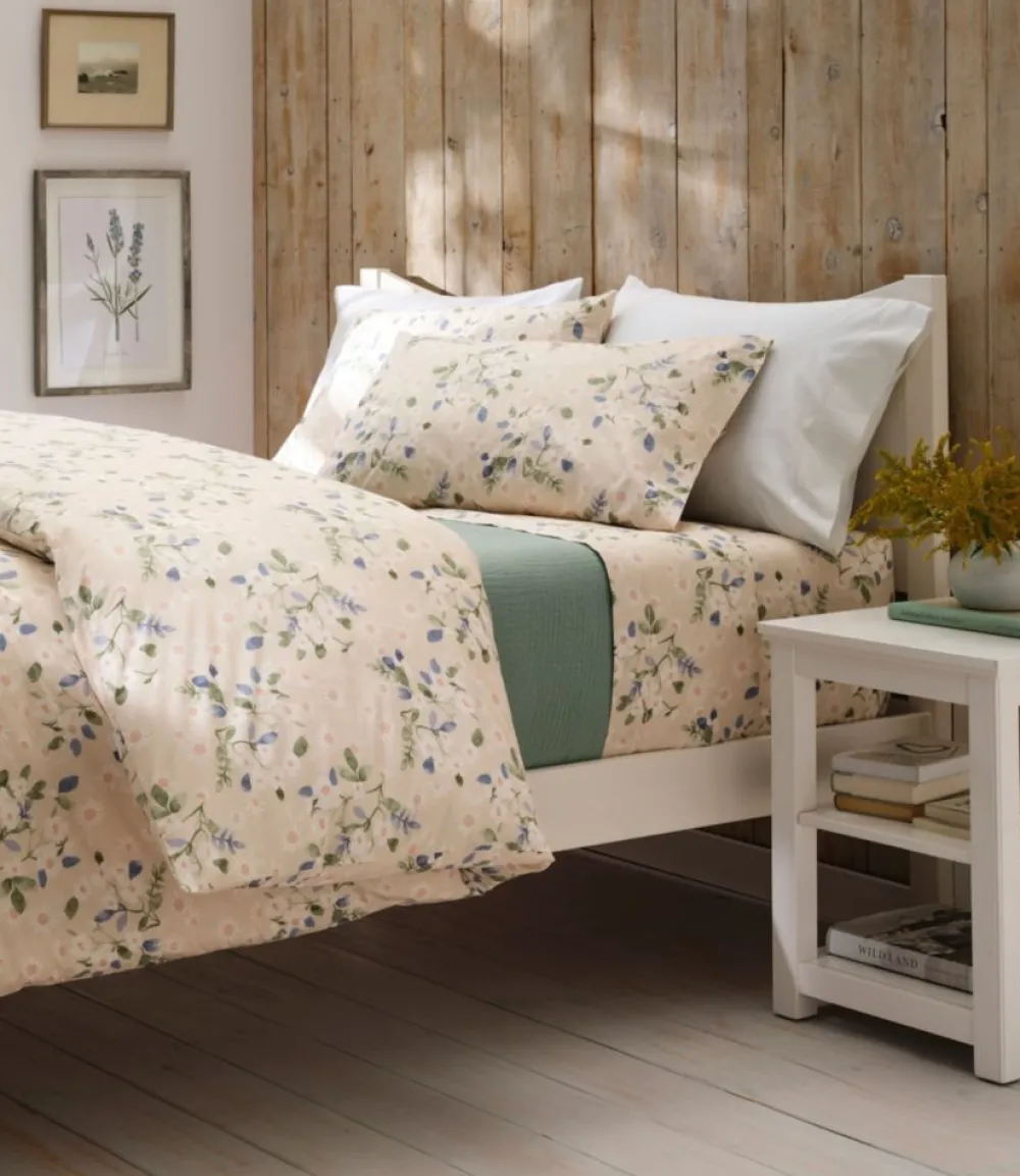 "Premium Egyptian Percale Sheet Collection, Daisy"-L.L.Bean Fashion