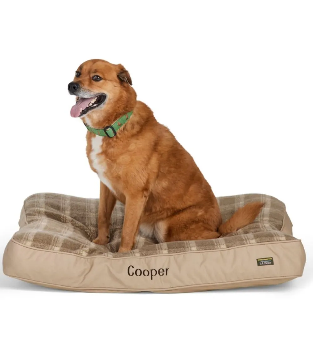 "Premium Fleece Dog Bed, Rectangular"-L.L.Bean Hot