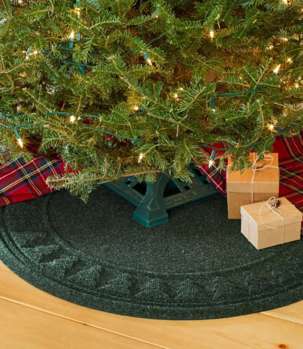 "Recycled Waterhog Holiday Tree Mat, Trees"-L.L.Bean Sale