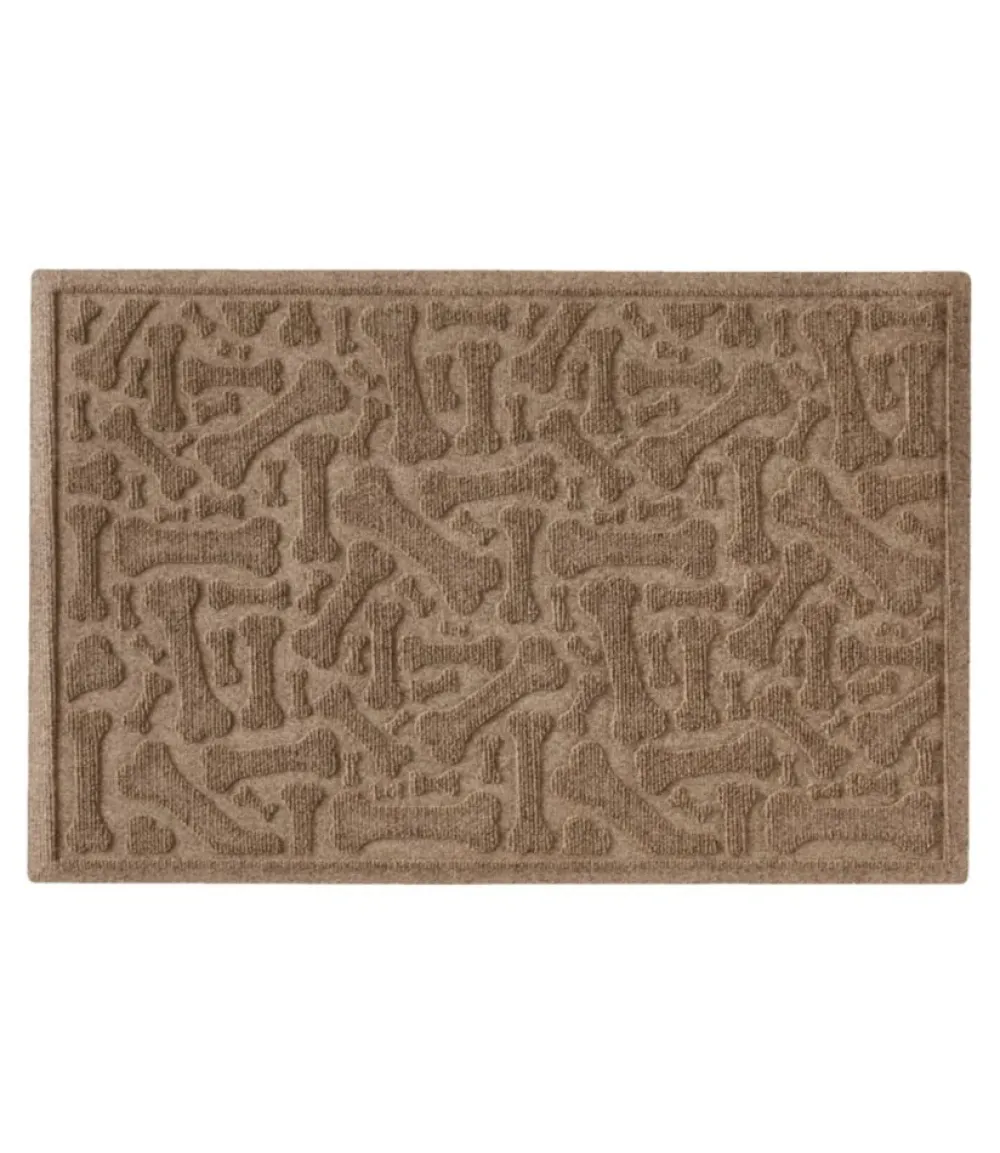 "Recycled Waterhog Scattered Bones Mat"-L.L.Bean Cheap