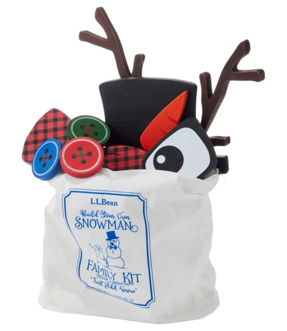 "Snowman Family Kit"-L.L.Bean Flash Sale