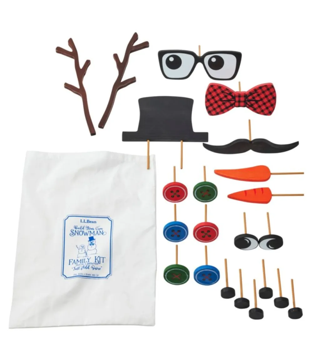 "Snowman Family Kit"-L.L.Bean Flash Sale