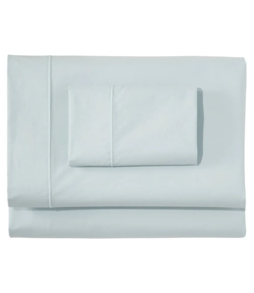 "Sunwashed Percale Sheet Collection"-L.L.Bean Online