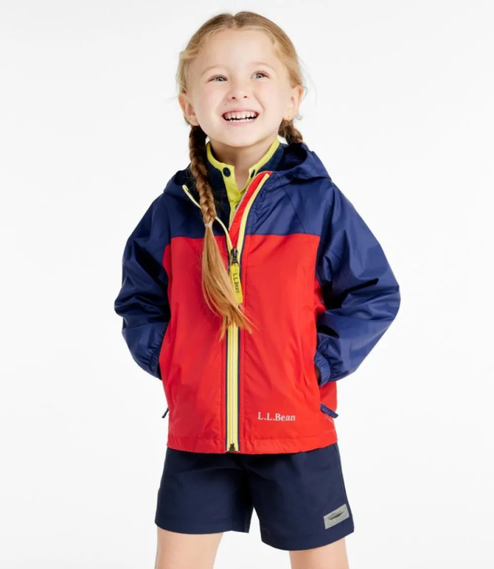 "Toddlers' Discovery Rain Jacket, Colorblock"-L.L.Bean Outlet