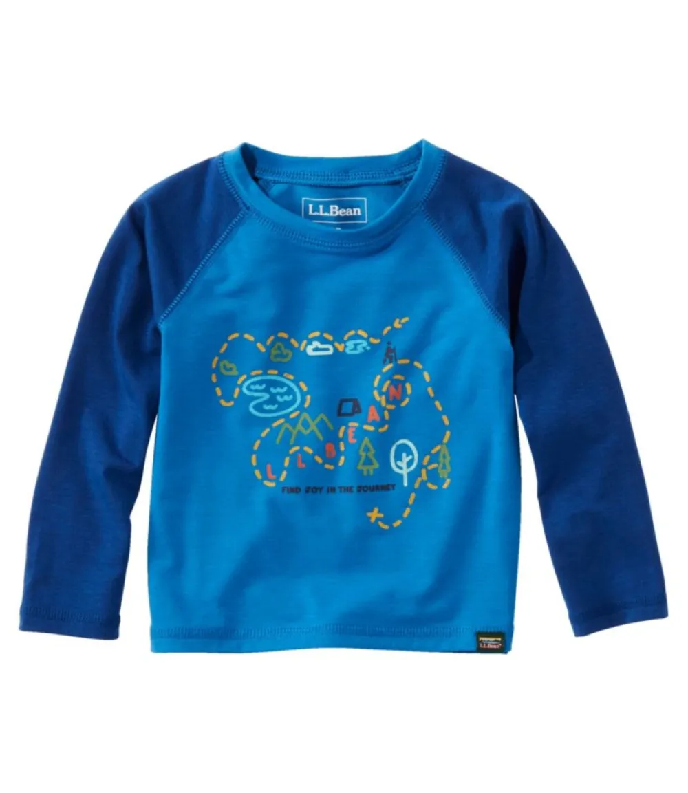 "Toddlers' Everyday SunSmart® Tee, Long-Sleeve"-L.L.Bean Cheap