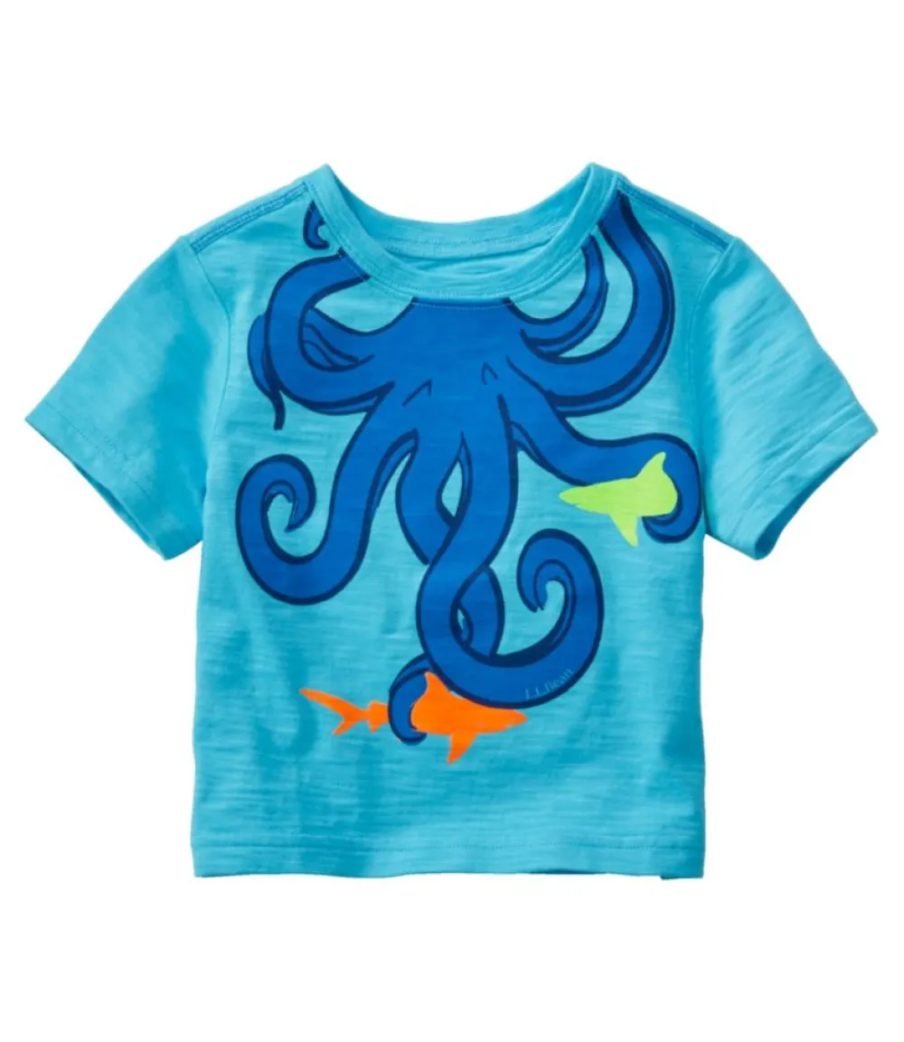 "Toddlers' Graphic Tee, Short-Sleeve Glow-In-The-Dark"-L.L.Bean Cheap