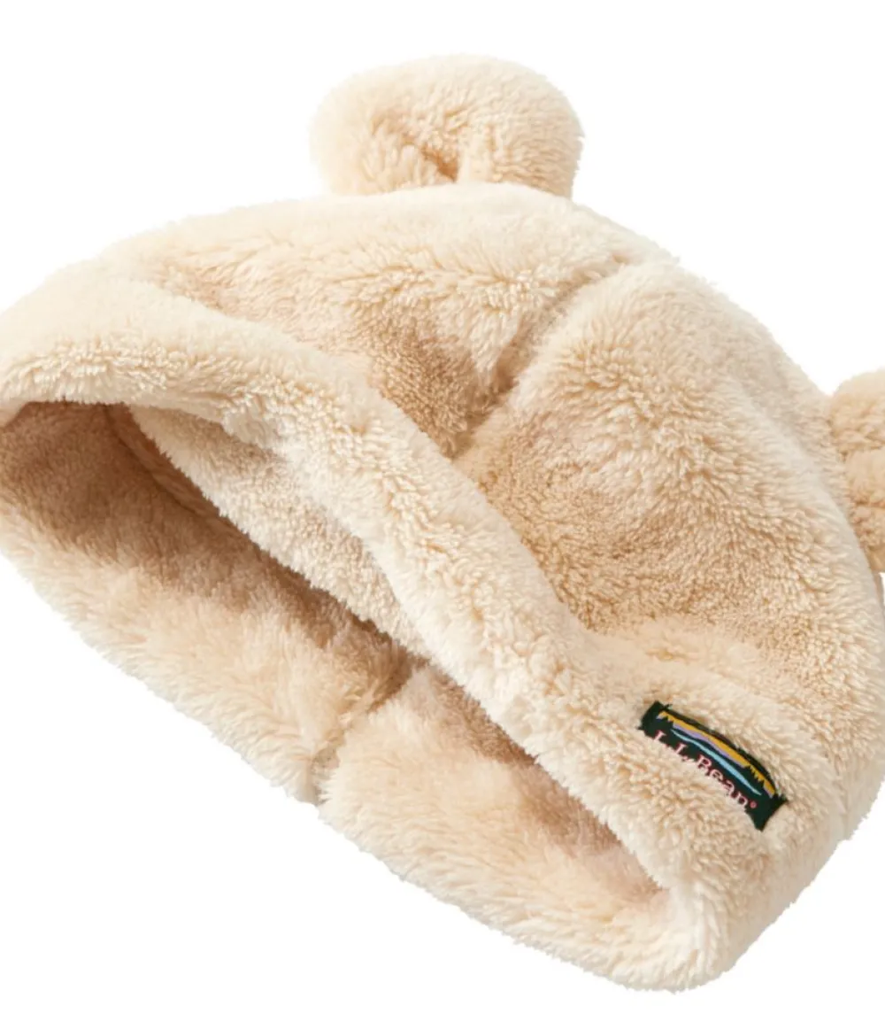"Toddlers' Hi-Pile Hat and Mitten Set"-L.L.Bean Sale