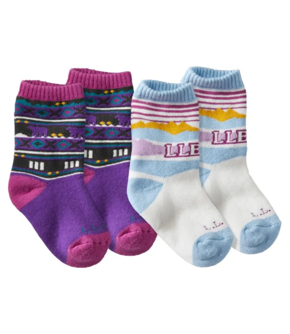 "Toddlers' Katahdin Socks, Two-Pack"-L.L.Bean Cheap