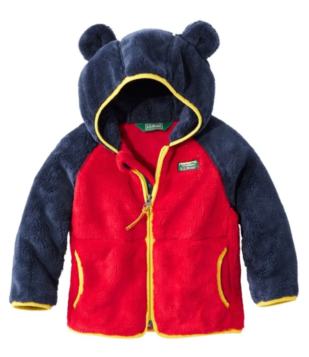 "Toddlers' Hi-Pile Fleece Jacket, Colorblock"-L.L.Bean Hot