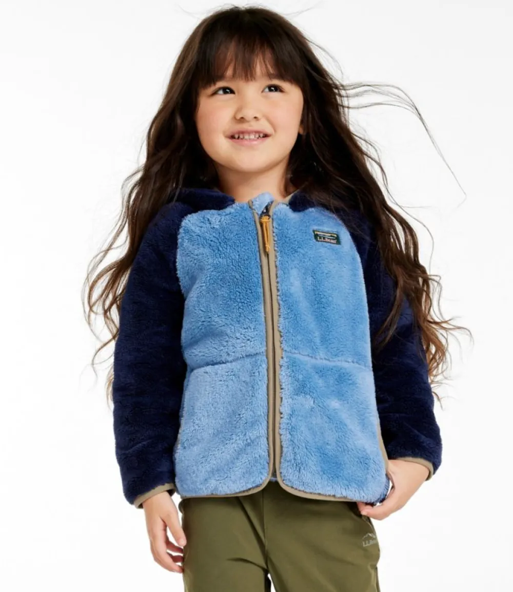 "Toddlers' Hi-Pile Fleece Jacket, Colorblock"-L.L.Bean Hot